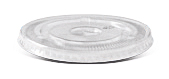 PET Flat Lid 6/8oz - X-slot 78mm - Clear 100x10P