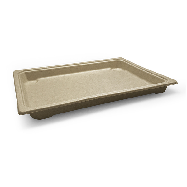 CM / Sushi Tray XXXL 257mmx185mmx23.6mm - Brown 50x6P