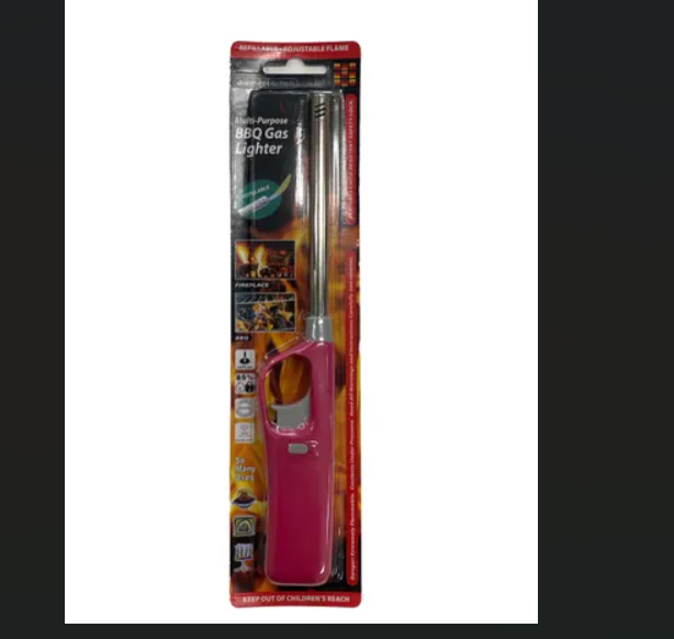 Kitchen/BBQ Gas Lighter 27cm Assorted Colours