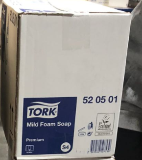 Hand Foam Soap - Tork 520501 Mild 1lt x 6C