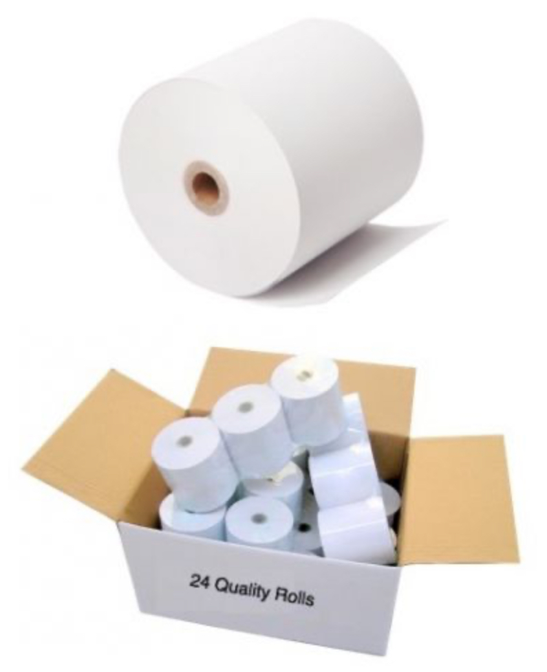 Thermal Paper 80x80mm - White 24s