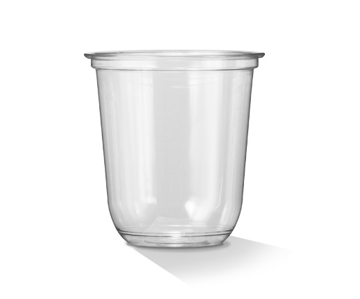 95mm U PET Cup 10oz/300ml - Clear 50x20P