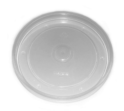 Bowl PP Lid 118x10mm - Suit 26/32 - 500s