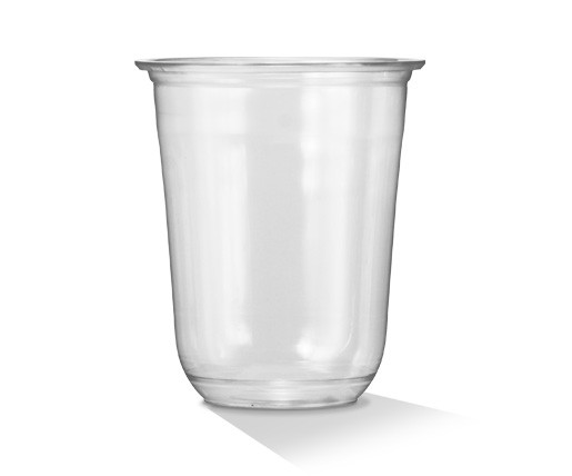95mm U PET Cup 16oz/480ml - Clear 50x20P