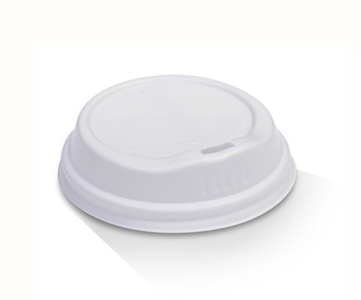 CM / 90mm Smooth Lid suit BIO 12/16/20oz (360-600ml) - White 100sx10P