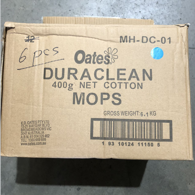 DuraClean Mop Head 400g - Oates Blue
