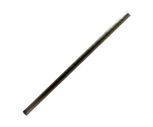 Straw Cocktail Paper 5.5x120mm - Black 50x50P